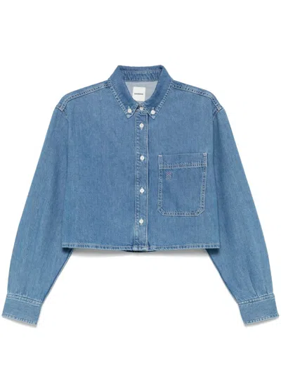 SANDRO CROPPED SHIRT