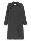 Sandro Crystal-embellished Coat In Gray
