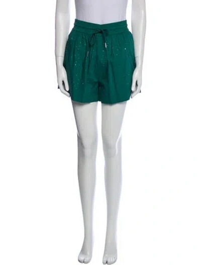 Pre-owned Sandro Crystal Embellishments Lounge Set In Green