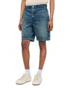 Sandro Denim 11 Shorts In Blue