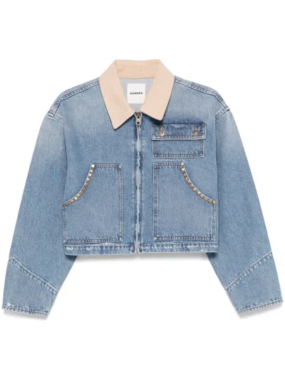 SANDRO DENIM JACKET