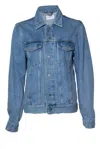 Sandro , Denim Jacket In Light Blue In Blue