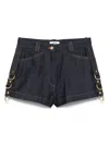 Sandro Denim Shorts In Blue
