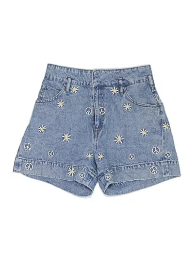 Pre-owned Sandro Denim Shorts In Blue
