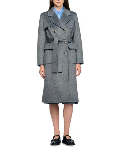 SANDRO TRENCH COAT