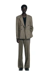 Sandro Tweed Suit Classic Fit Jacket In Gray