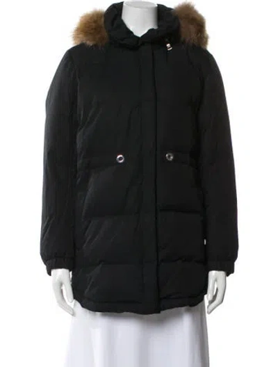 Pre-owned Sandro Down Jacket In Black