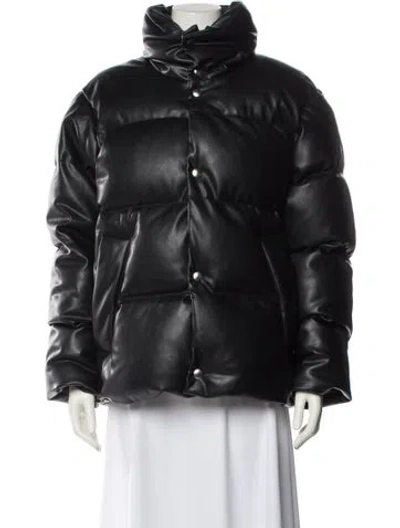 Pre-owned Sandro Down Jacket In Black