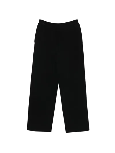 Sandro Drawstring Track Pants In Black