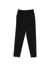 Sandro Drawstring Trousers In Black
