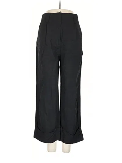 Pre-owned Sandro Dress Pants In Black