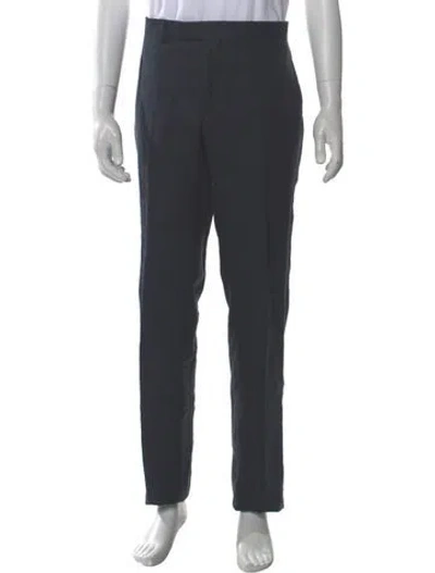 Pre-owned Sandro Dress Pants In Blue