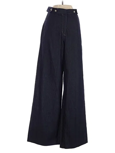 Pre-owned Sandro Dress Pants In Blue