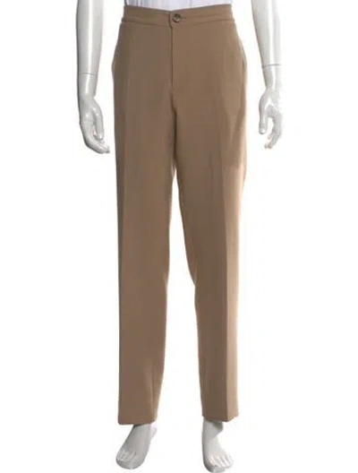 Pre-owned Sandro Dress Pants In Brown