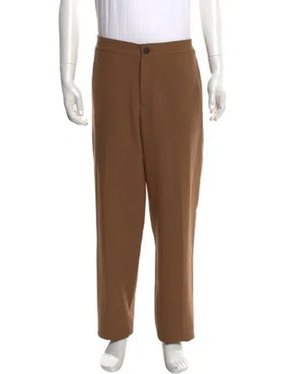 Pre-owned Sandro Dress Pants In Brown