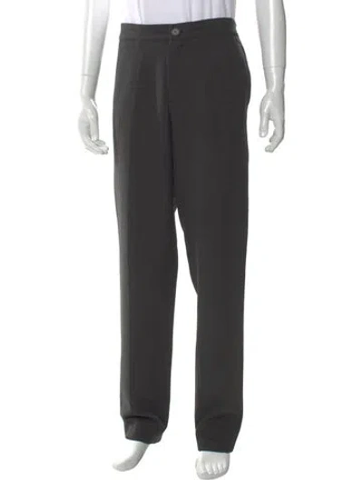 Pre-owned Sandro Dress Pants In Gray