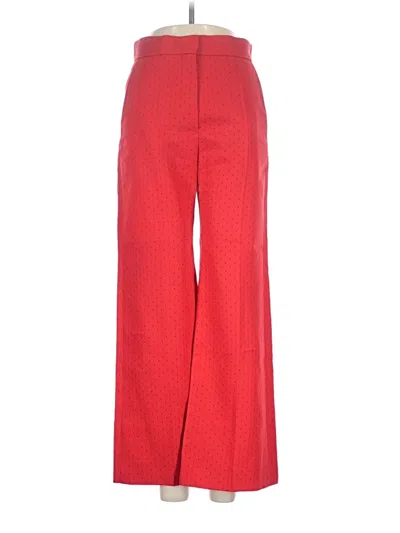 Pre-owned Sandro Dress Pants In Red