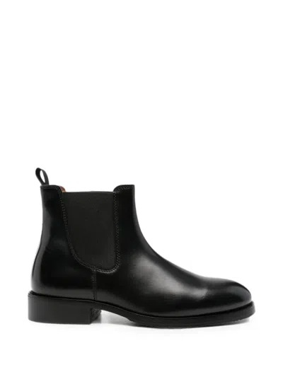SANDRO ELASTICATED-PANEL CHELSEA BOOTS