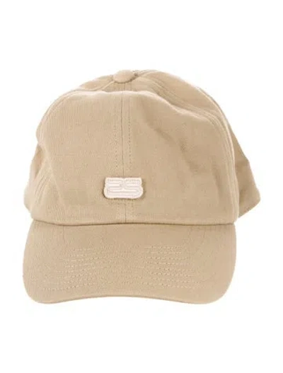 Pre-owned Sandro Embroidered Logo Cap In Neutral