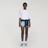Sandro Embroidered Logo Cotton T-shirt In White