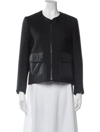 Pre-owned Sandro Evening Jacket In Black