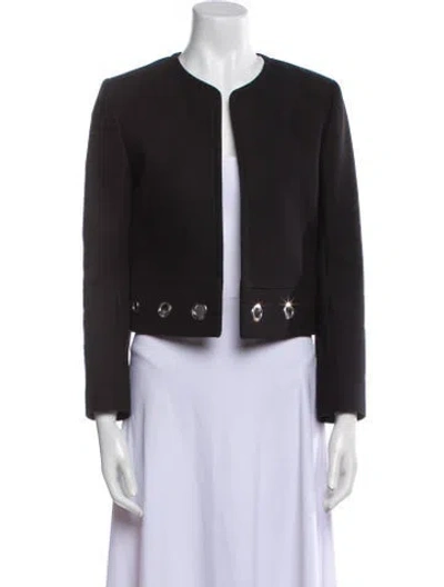 Pre-owned Sandro Evening Jacket In Black