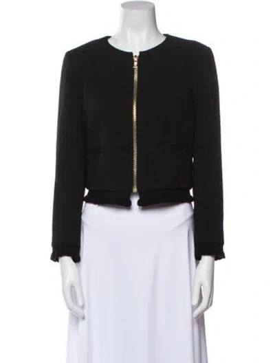 Pre-owned Sandro Evening Jacket In Black