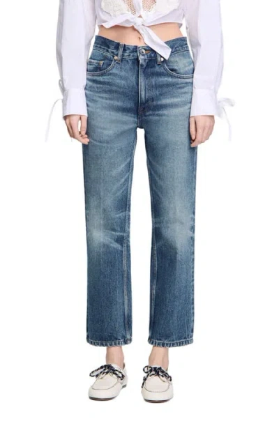 SANDRO SANDRO FADED JEANS