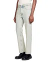 Sandro Faded Wash Classic Fit Jeans In Blue Vinta