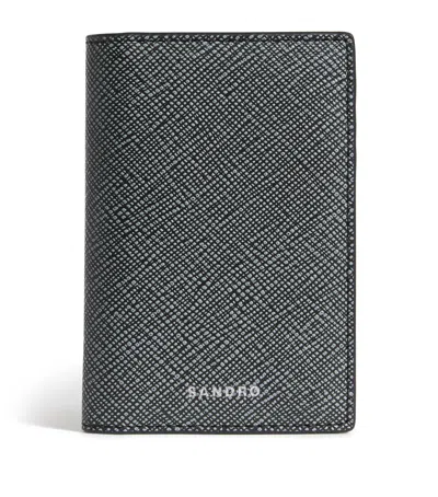 Sandro Faux Leather Bifold Card Holder