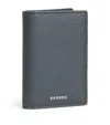 Sandro Faux Leather Bifold Card Holder In Black