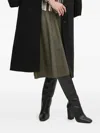 Sandro Ferrone A-line Skirt In Gray