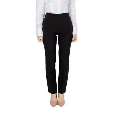 Sandro Ferrone Black Polyester Pant