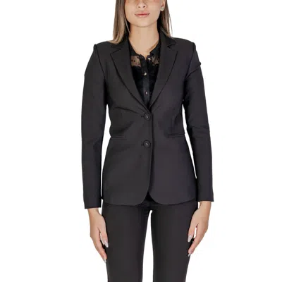 Sandro Ferrone Polyester Suits & Women's Blazer In Black
