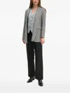 Sandro Ferrone Houndstooth-pattern Blazer In Gray