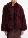Sandro Ferrone Long-sleeves Coat In Red