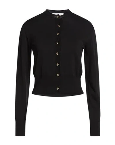 Sandro Ferrone Woman Cardigan Black Size S Viscose, Polyamide