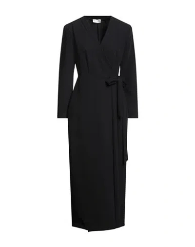 Sandro Ferrone Woman Maxi Dress Black Size 10 Polyester