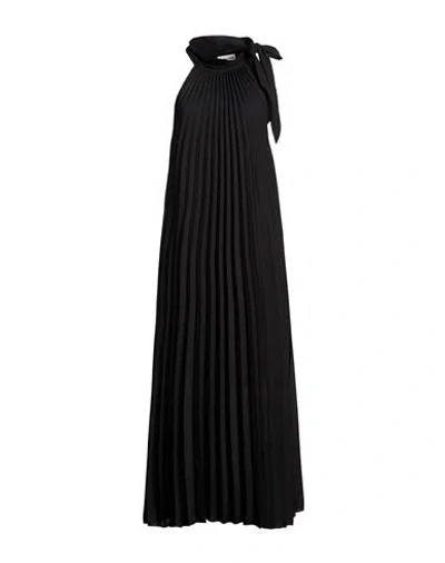 Sandro Ferrone Woman Maxi Dress Black Size L Polyester