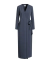 Sandro Ferrone Woman Maxi Dress Charcoal Size 8 Polyester In Gray