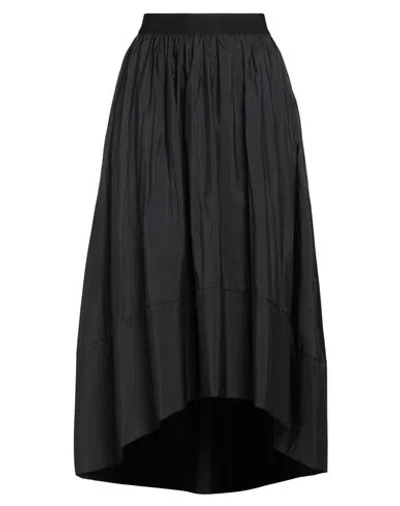 Sandro Ferrone Woman Midi Skirt Black Size 8 Polyester