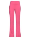 Sandro Ferrone Woman Pants Fuchsia Size 10 Polyester, Elastane In Pink
