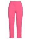 Sandro Ferrone Woman Pants Fuchsia Size 6 Polyester, Elastane In Pink