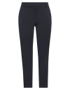 Sandro Ferrone Woman Pants Midnight Blue Size 12 Cotton, Polyamide, Elastane
