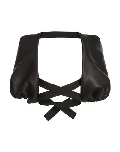 Sandro Ferrone Woman Shrug Black Size Onesize Polyester