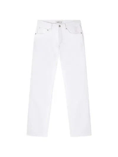 Sandro Five-pocket Jeans In White