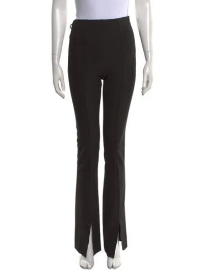 Pre-owned Sandro Flared Pants W/ Tags In Black