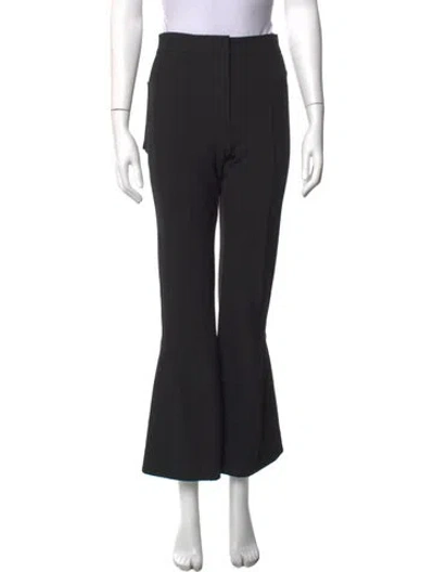 Pre-owned Sandro Flared Pants W/ Tags In Black