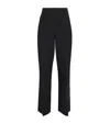 Sandro Flared Trousers In Black