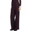 Sandro Flared Trousers In Brown